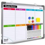 Small Weekly Calendar Dry Erase Whiteboard for