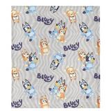 Bluey Fun Silk Touch Throw ï¿½ Soft Plush 50 x 60