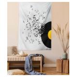 New Ambesonne Music Tapestry Queen Size, Flying