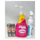 New cleaning products, rest remover, the pink