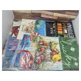 New 9pc Lot of garden flags for holiday and