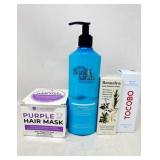 New health and beauty products for hair, and body