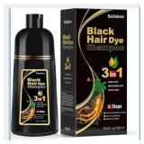New Bablabear Black Hair Dye Shampoo for
