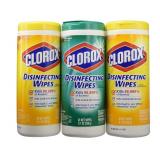 New (Lot of 2) Clorox Wet Wipes Lemon Fresh &
