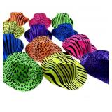 New Lot of 2, 24 Pack Funny Party Hats Neon Party