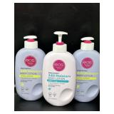 Lot of 3 eos Shea Better Body Lotion, 24-Hour