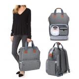 LUXJA Breast Pump Bag with Compartments for
