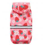 New Fitwarm Strawberry Daisy Dog Raincoat with