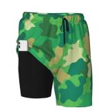 New NiuKom Mens Swimsuit Trunks with Compression