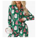 Size Small Ecosunny Christmas Santa Pajama Set