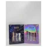 Lot Of 2 Queen Cosmetics Diamond & Holgraphic