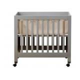 New Breathable Mesh Liner for Mini Cribs, Deluxe