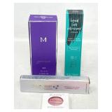 New cosmetic products Missha, Yhrive, DNM, and