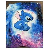Size 60 x 80 Inches Stitch Disney Themed Galaxy