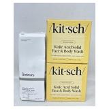 New (2) Kitsch Kojic Acid Soap ï¿½ Turmeric Soap