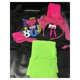 Size Medium 80s Outfit Women Costume Accessories