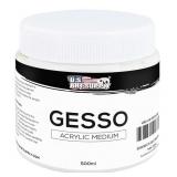 New U.S. Art Supply White Gesso Primer - 16.9oz