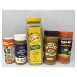 New (5) Spice Seasonings Mrs. Dash, Dan-O