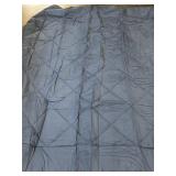 Navy Blue Comforter for Bed Size 80 x 72 Inches,