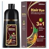 New Bablabear Brown Hair Dye Shampoo for Gray