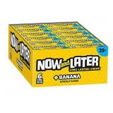 Now and Later, Banana Chewy Candy, 0.93oz (Box of