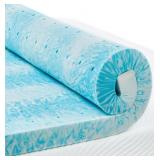 PERLECARE 3 Inch King Memory Foam Mattress