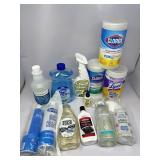 Large Cleaning Lot- dish soap, hand soap,