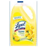 New Lysol Multi-Surface Cleaner, Sanitizing and