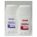 2 Ct Carpe Underarm Antiperspirant and Deodorant,