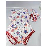 New grehava 4th of July Baby Girl Outfits