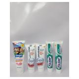 Tooth Care Lot, Parodontax toothpaste, Poligrip