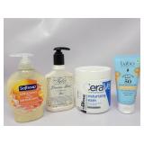 Hand Wash. Moisturizing Cream & Baby Sunscreen