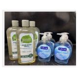 New lot of assorted hand soap which includes soft