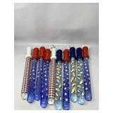 New lot of 10 bubble wands 4th of July/summer