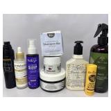 Assorted health and beauty products  Bondi Boost,