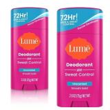 New Lume Deodorant Plus Sweat Control - Smooth