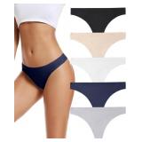 New voenxe Seamless Women Underwear Thongs,No
