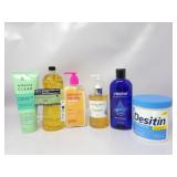 Skin Care Lot- Wound Care, Defining, shower oil.