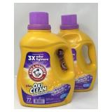 Lot of 2, ARM & HAMMER Plus OxiClean Odor