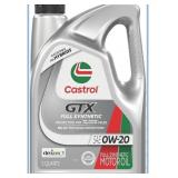 New Castrol GTX Full Synthetic 0W-20 Motor Oil, 5