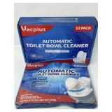 New Vacplus Toilet Bowl Cleaner Tablets 12 PACK,