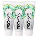 New 3 Ct PRO-SYS Mint Fluoride Toothpaste Gel,