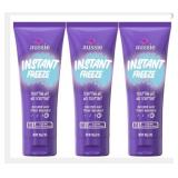 New Lot of 3, Aussie Instant Freeze Hair Gel,