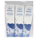 New (3) Nuttuto water filters for Frigidaire