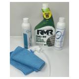 Lot of 3 Cleaning Supplies, Includes Zero Odor