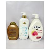 New the body wash and ogx conditioner in date