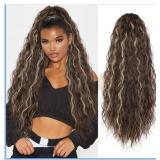 New QGZ Ponytail Extension 26 Inch Claw Clip in