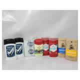 New Lot Of Mens Deodorant Lot & (2) zest soap