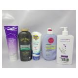Body Care Lot, Native body wash. Eos lotion, gold