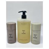 New Salt & Stone Body Wash 15.2oz and 2pc